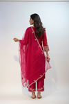 Red Embroidered Suit