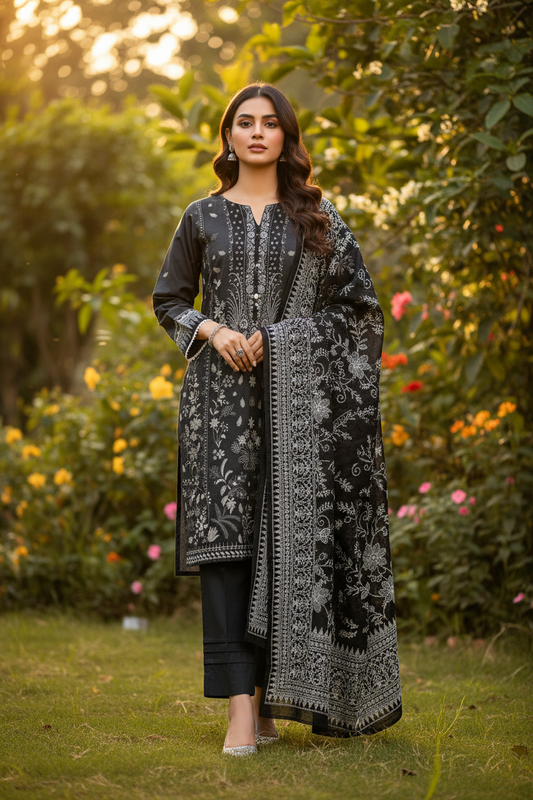 Black Suit - Outdoor Garden