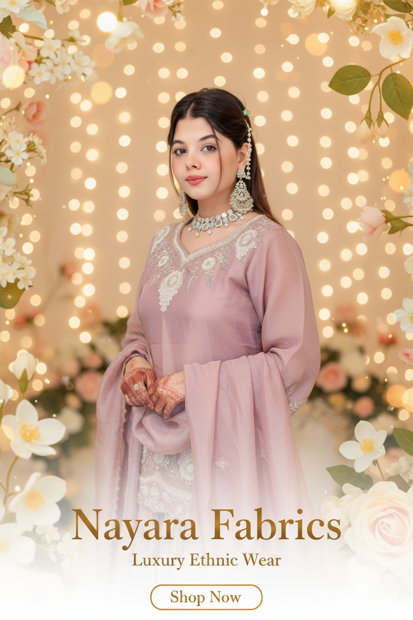 Nayara Fabrics Mobile Banner